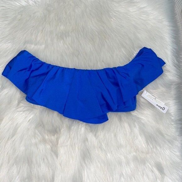 TRINA TURK Womens Size 8 SOLID OFF THE SHOULDER BANDEAU - Picture 3 of 7